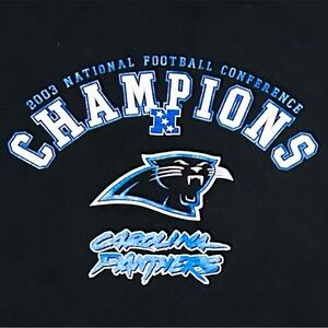 Carolina Panthers Vintage 2003 NFC Champions T-shirt XL